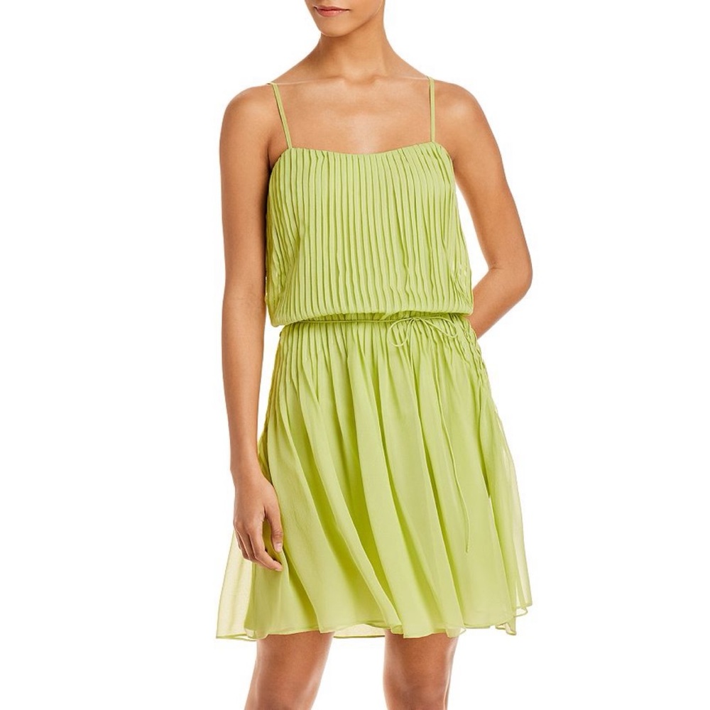 Rebecca Taylor Silk Pintuck Dress